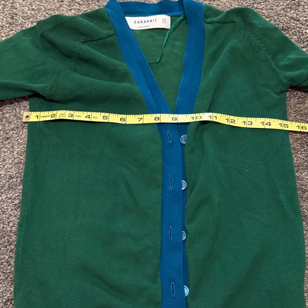 Zara Button Front Cardigan - Picture 3 of 5